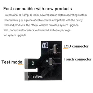 S1 Upgrade Support 12 Series LCD Tester For iPhone X XR XS 11Pro MAX S200 Touch Screen Test Ture Tone Data Recovery Phone Repair Tool Set - ORIWHIZ