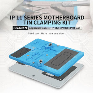 SS-601N Motherboard Reballing Fixture for IP 11 11 PRO 11 PRO MAX Double Side Planting Reballing Platform - ORIWHIZ