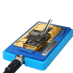 SS T12A-M6 Mainboard Layered Heating Station for IPhone X-11 Pro MAX BGA Desoldering NAND CPU PCB Glue Removing Platform - ORIWHIZ