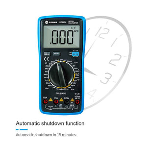 SUNSHINE DT-890N Digital Multimeter Meter Transistor Capacitor Tester AC/DC Ammeter Volt Ohm Tester Meter Multimetro LCD Display - ORIWHIZ