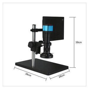 SUNSHINE MS10E-03 HDMI USB Digital Screen Scanning Electron trinocular display camera Video Microscope with 10 inches display - ORIWHIZ