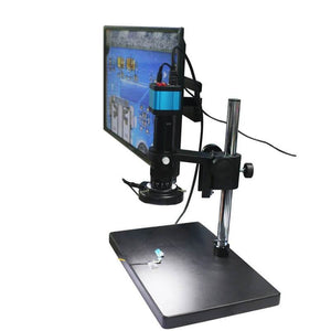 SUNSHINE MS10E-03 HDMI USB Digital Screen Scanning Electron trinocular display camera Video Microscope with 10 inches display - ORIWHIZ