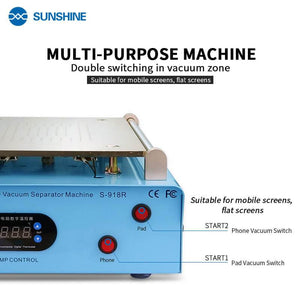 SUNSHINE S-918R 14 INCH work area for phone and tablet Heating Lcd Repair Separator Repair Machine - ORIWHIZ