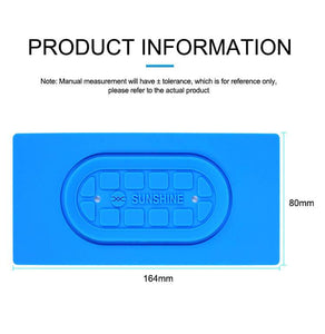 Sunshine SS-004S 7-inch mobile phone LCD separator anti-skid adsorption silicone pad, strong suction and anti-leakage - ORIWHIZ