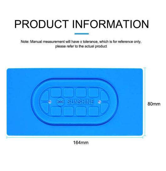 Sunshine SS-004S 7-inch mobile phone LCD separator anti-skid adsorption silicone pad, strong suction and anti-leakage - ORIWHIZ