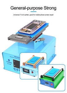 Sunshine SS-004S 7-inch mobile phone LCD separator anti-skid adsorption silicone pad, strong suction and anti-leakage - ORIWHIZ