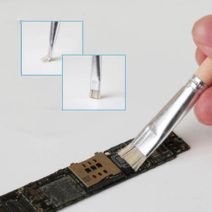 SUNSHINE SS-022 Double Head Anti-Static Motherboard PCB Cleaning Brush For Mobile Phone Repair Tools For Computer Keyboard Clean - ORIWHIZ