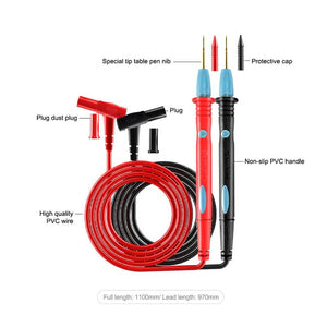 Sunshine SS-024A Top Quality Multimeter Pen Universal Cable Measuring Probes Pen for Multi-Meter Tester Wire Tips - ORIWHIZ