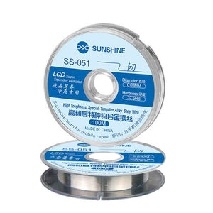 Sunshine SS-051 Diamond Wire High Toughness Screen Separation Line OLED Curved Screen Thermal Separation 0.03mm Tungsten Alloy - ORIWHIZ