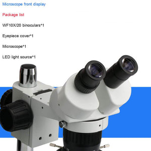 SUNSHINE ST6024-B1 20/40X Zoom Binocular Stereo HD Microscope With Led Light For Mobile Phone Mainboard Detection - ORIWHIZ