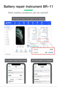 The I2C Battery Data Repair Programmer Batteries Removing Cycle Times Health Warnning Recover Tools For IPhone 11-12 PRO MAX - ORIWHIZ