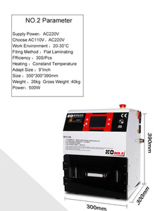 Vacuum Oca Lamination Machine For Samsung S8 S7 S6 Edge Lcd Refurbish Laminating M-triangel Ko.no2 Need External Vacuum Pump - ORIWHIZ