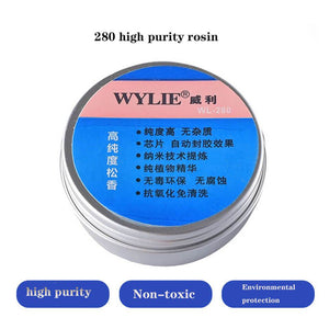 WL-280 high-purity rosin pure plant hydrogenated rosin imported material environmental protection and impurity-free welding oil - ORIWHIZ