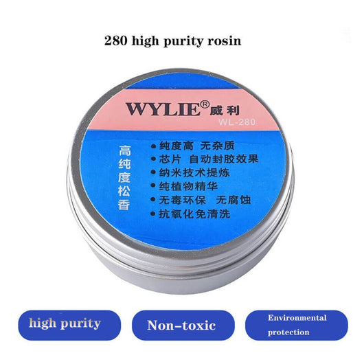 WL-280 high-purity rosin pure plant hydrogenated rosin imported material environmental protection and impurity-free welding oil - ORIWHIZ