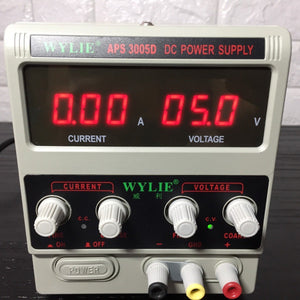 WYLIE 3005D power meter WYLIE 30V-5A regulated power meter high-power DC high-precision power meter - ORIWHIZ