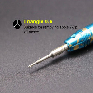 WYLIE-831 S2 Alloy screwdriver aluminum handle high-precision for mobile phone repair - ORIWHIZ