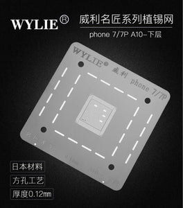 WYLIE CPU upper and lower tin planting steel mesh tin planting mesh square hole tin planting mesh CPU steel mesh - ORIWHIZ