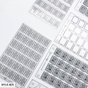 WYLIE green oil net UV lamp curing green oil tin planting board hard disk CPU dropping point touch-up paint pad repair net - ORIWHIZ