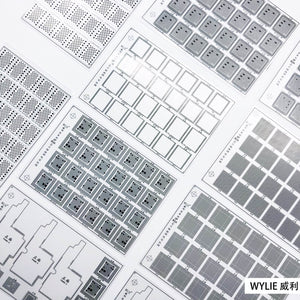 WYLIE green oil net UV lamp curing green oil tin planting board hard disk CPU dropping point touch-up paint pad repair net - ORIWHIZ