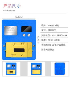 WYLIE K85 intelligent disassembly and welding table mainboard laminated face dot matrix glass repair camera - ORIWHIZ