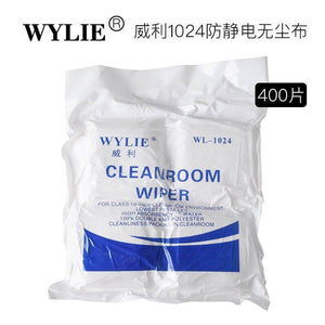 WYLIE WL-1024 Anti-static Cleanroom Wiper Non Dust Cloth Dust Free Paper Phone Camera LCD Glass Screen Repair Tool Clean Cloth kit - ORIWHIZ