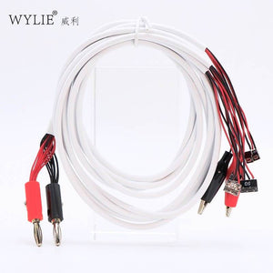 Wylie WL-647 Service Dedicated Power Cable Test Boot Cable Regulated DC Power Supply For IPhone 4/5/6/6s/7/8/X XS XS MAX XR 11PM - ORIWHIZ