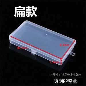 WYLIYE Plastic SMD SMT Screw Storage Box Electronic Components DIY Tool Case Waterproof Transparent Organizer Holder for Phone Repair - ORIWHIZ